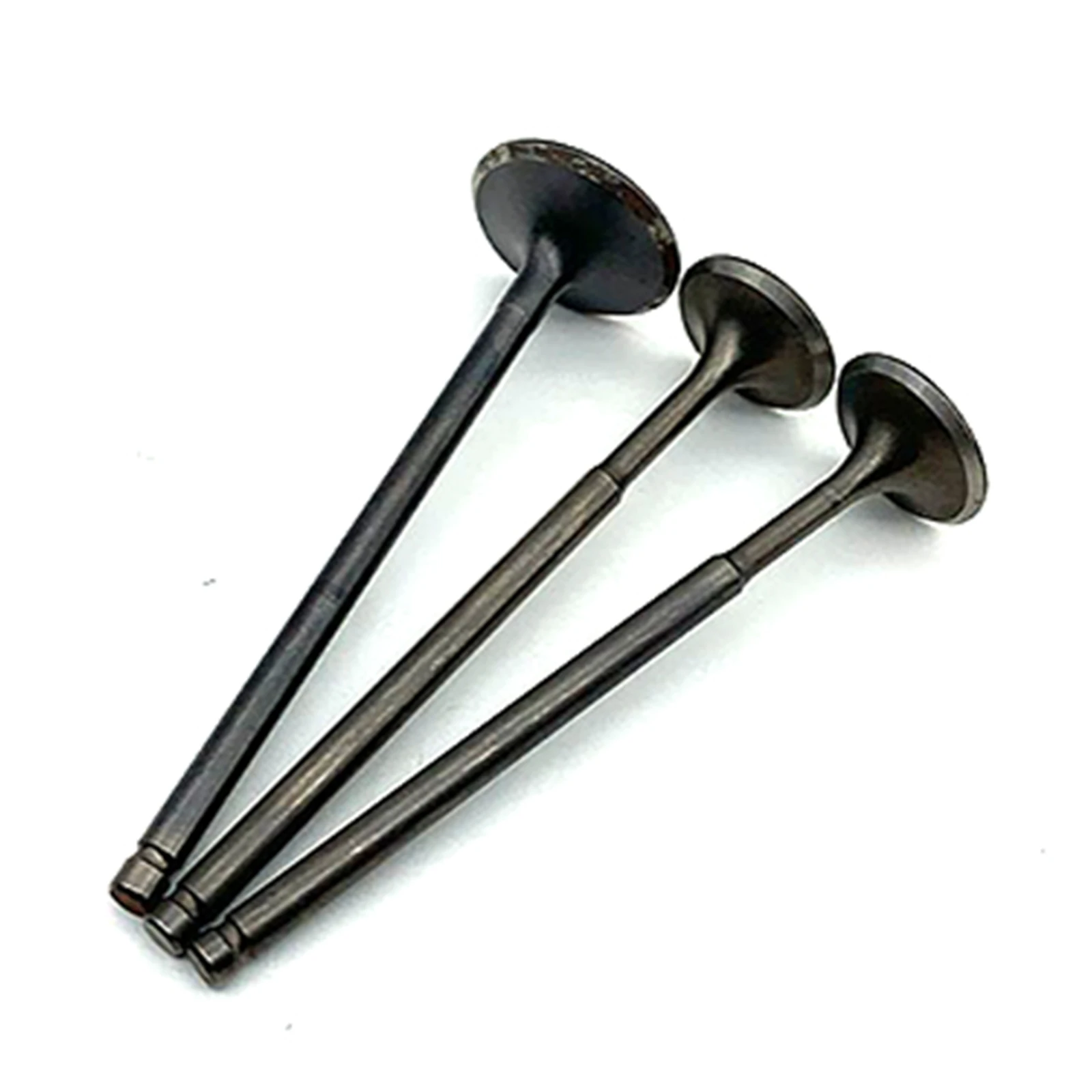 Silver Metal Stem Seal Intake Outlet Valves Set for Honda Steed 400 NTV600 Revere NV750C2 VT750DC2 XL650V Transalp