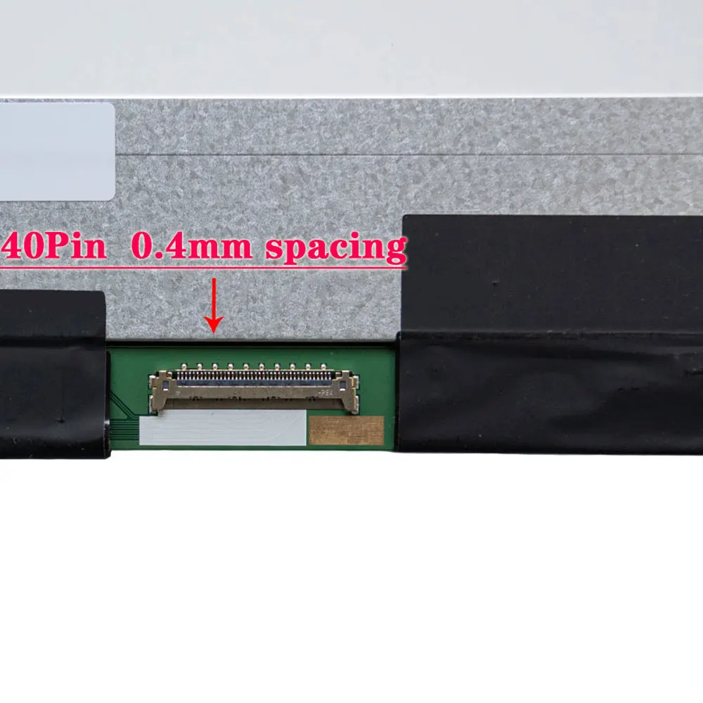 Imagem -02 - Tela Lcd para Laptop Painel de Matriz Display Qhd Discrição 240hz Ips 2k 2560x1440 Edp 40pin Qhd Lq156t1jw04 Lq156t1jw03 156