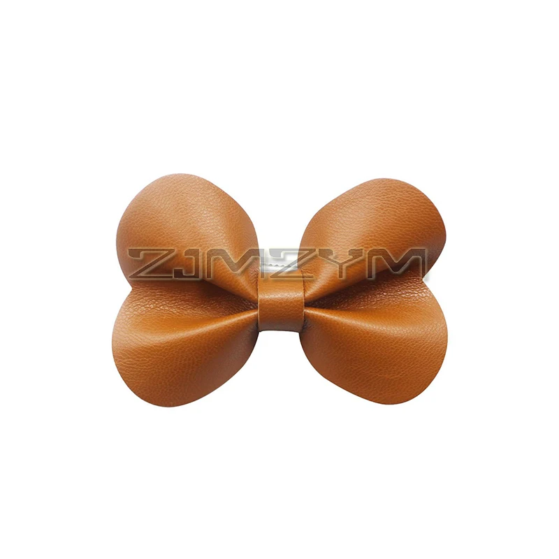 8 peças/set arco de couro grampo de cabelo doce elegante versátil acessório de cabelo feminino simples moda feminina grampo de cabelo pato bill clipe