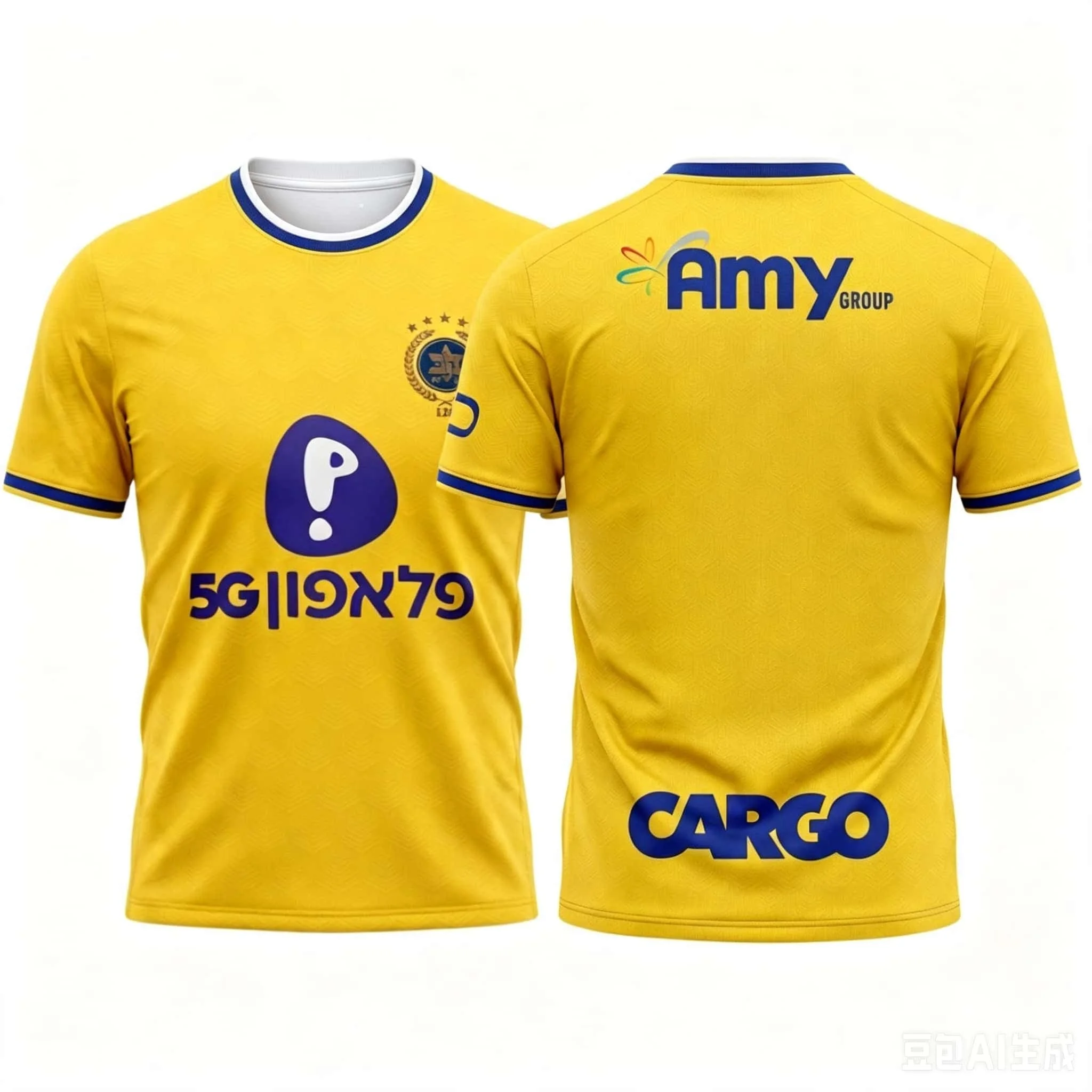 2026 Trendiges Maccabi Tel Aviv Fan-Trikot – Sportliches Freizeit-T-Shirt; Atmungsaktiv, Weich und Bequem; Stilvoll und Vielseitig Unisex – Detail 2