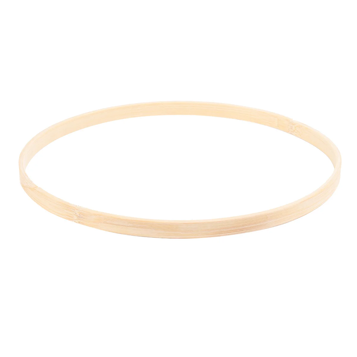 

12Pcs 20cm Bamboo Dream Catcher Rings Smooth Craft Material for Handmade Projects Art Display Dream Catcher Ring