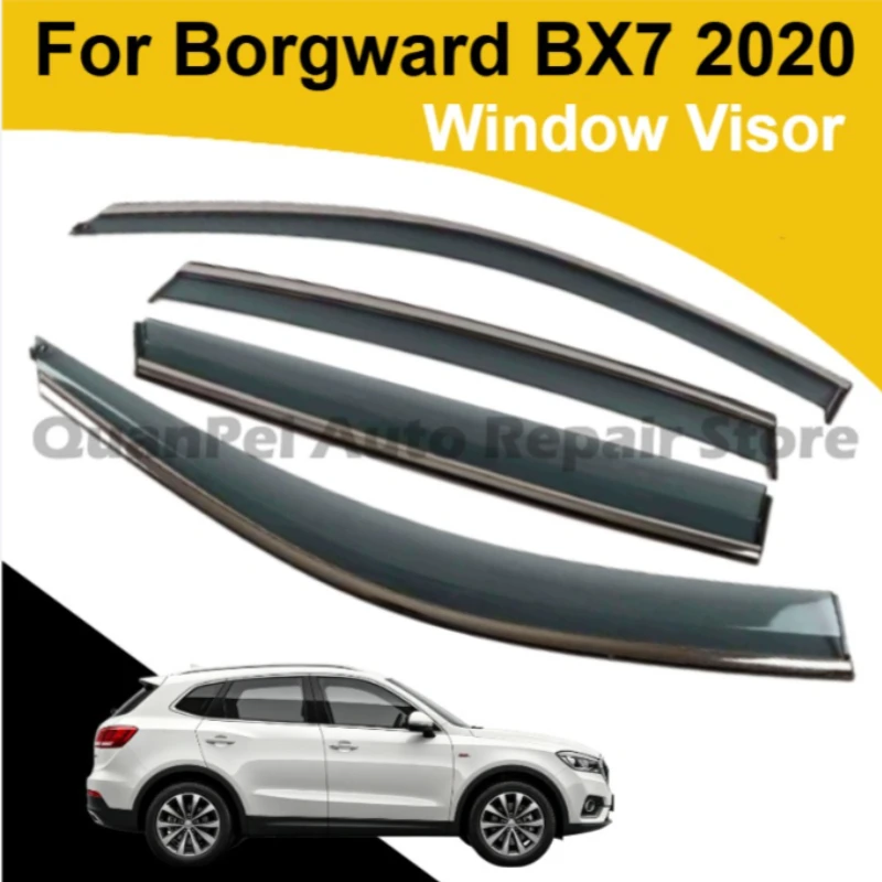 For Borgward BX7 2020 Wind Deflector Window Visor Exterior Upgrade Modified Accessories