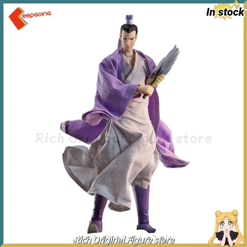 

【В наличии】Оригинальная рухомая повязка «Подслуживание», романтика трех королевств, 1/12, передвижная повязка «Шу Хань, премьер-министра», капитан Сили-Zhuge Liang