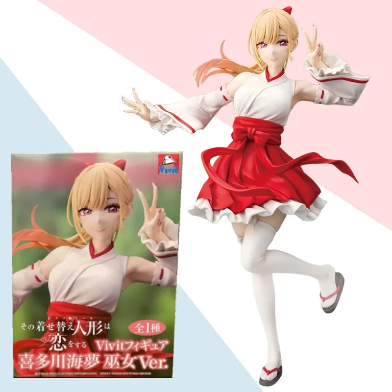 

Коллекционная кукла System Service My Dress-Up Darling Vivit Kitagawa Marin Miko Ver. Аниме Модель Игрушка Орнамент Коллекционный Подарок