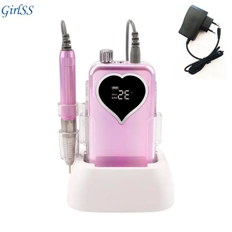 Máy Làm Móng Tay Không Chổi Than Chuyên Nghiệp 6 Phụ Kiện Đi Kèm Thiết Bị Salon T4MB