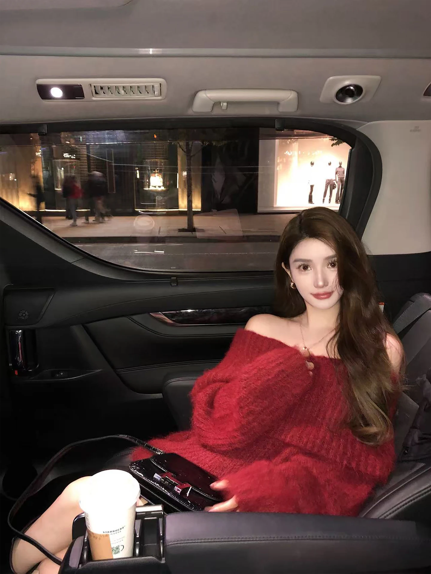 

Lilylikes Long Sve Knitted Sweater One oulder Design Premium Wool Blend Casual Chic Sle Winter Collection 2025