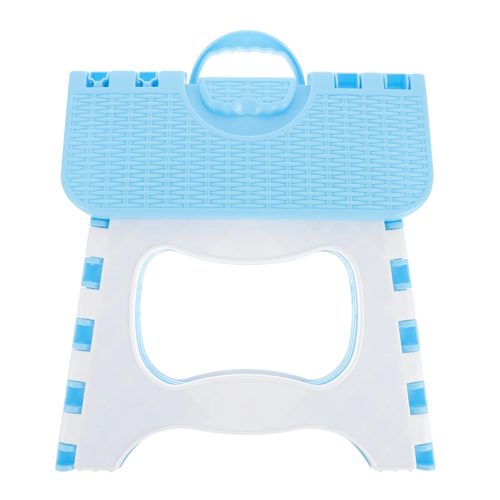 

Foldable Plastic Stool Lightweight Portable Step Stool for Kitchen Bathroom Office Indoor Outdoor Multi Purpose Strong Load