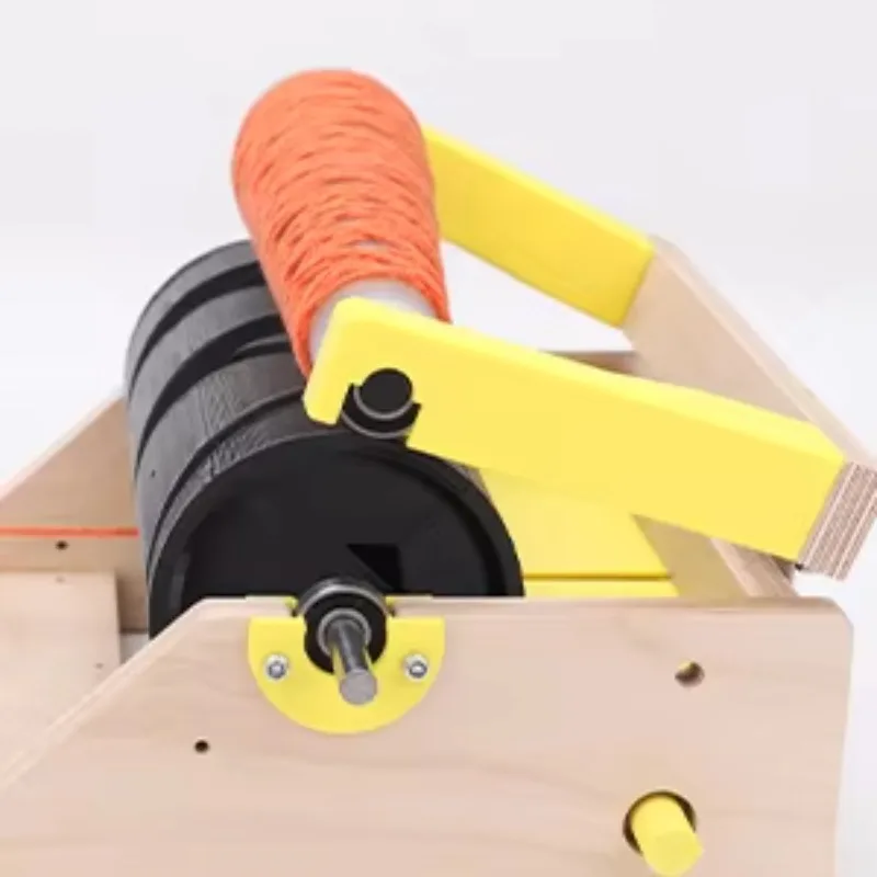Automatic Yarn Winder, Desktop Wool Winding Machine, Yarn Cone Splitting Rewinding Tool for Knitting Crochet DIY