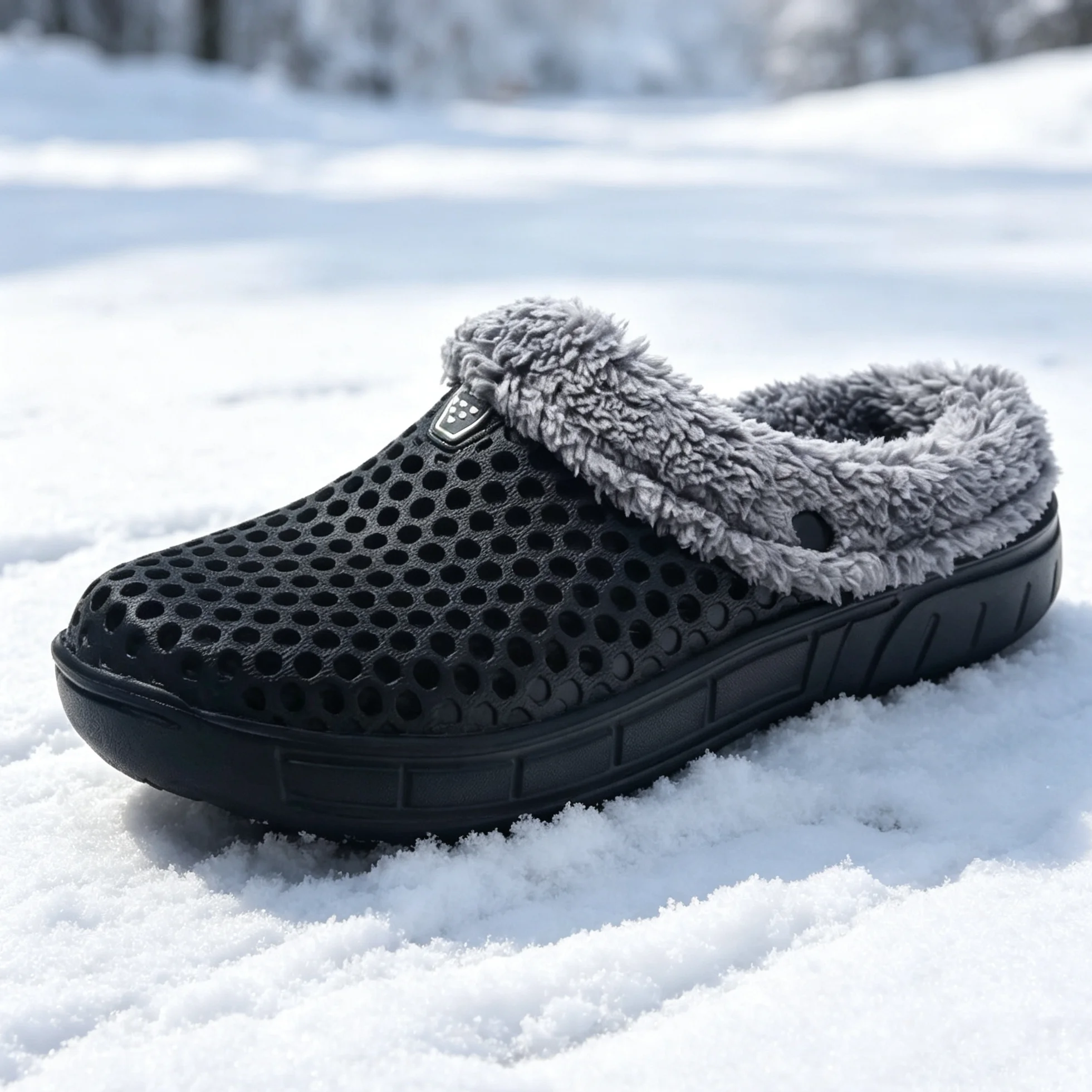 MAEDEF Winter Slippers Men Women Indoor Warm Shoes Non Slip Cotton Pantoffels Casual Clogs Slip on House Floor Slippers for Men