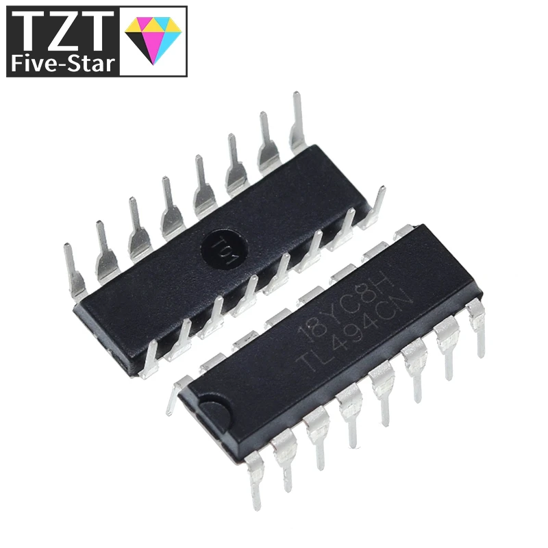 10PCS TL494CN DIP16 TL494C DIP TL494 494CN DIP-16 new and original IC