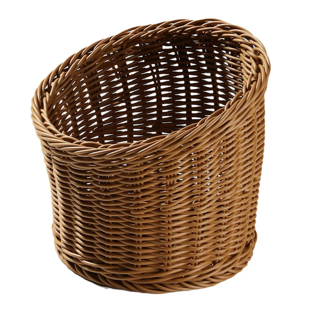 

1Pcs Vegetable Basket Multi Functional Woven Storage Basket Decorative Fruit Organizer for Kitchen Living Room Household Storage