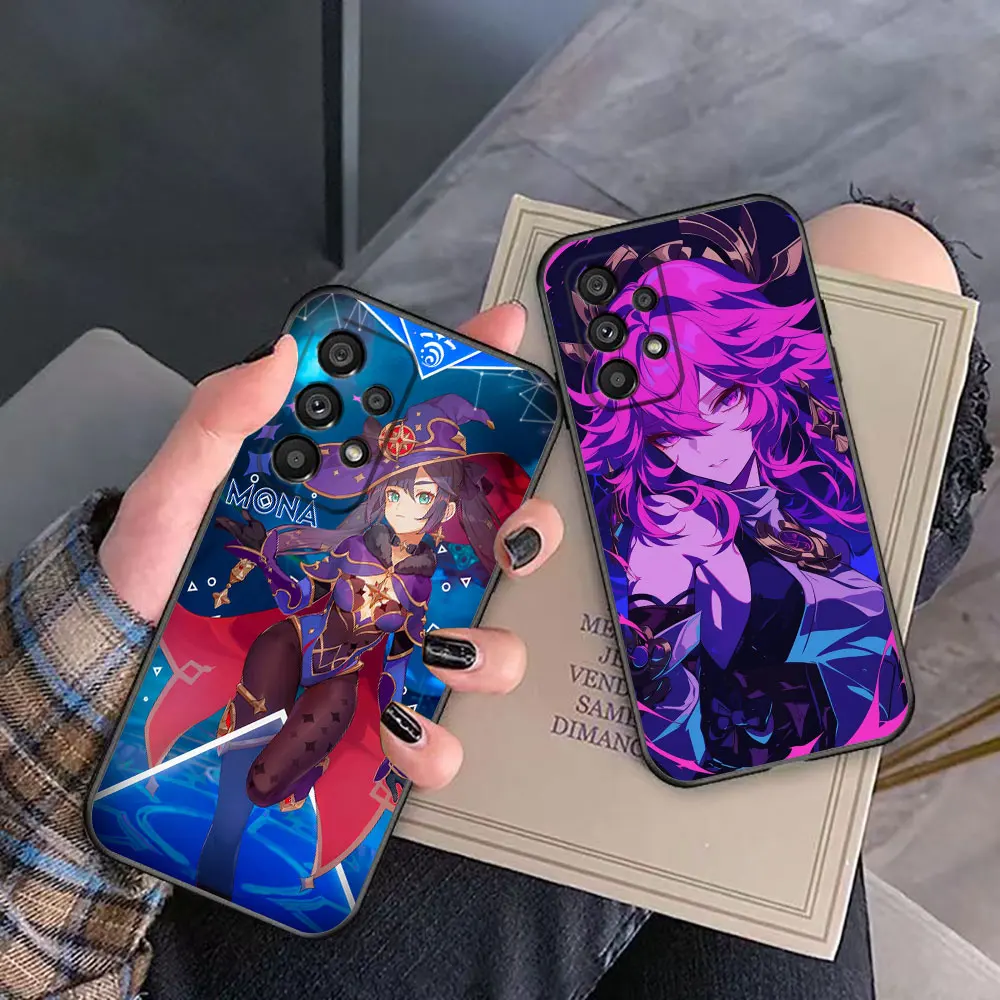 God Game g-Genshin Impact Phone Case For Samsung A12 A13 A14 A20S A21S A22 A23 A32 A33 A34 A35 A42 A51 A52 A53 A54 4G 5G Case