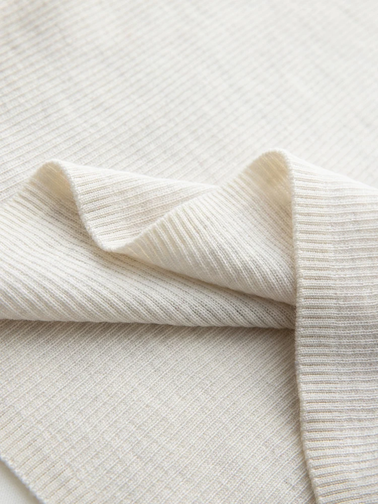 

ADDONEE Machine Washable 100% Wool Sweater For Women O-neck Long Sleeve Pullover Autumn Winter Basic Knitwear High Quality Tops