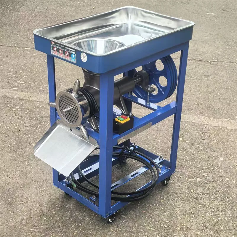 Máquina trituradora eléctrica comercial Molino De Carne, pollo, pescado, hueso, carne, picadora