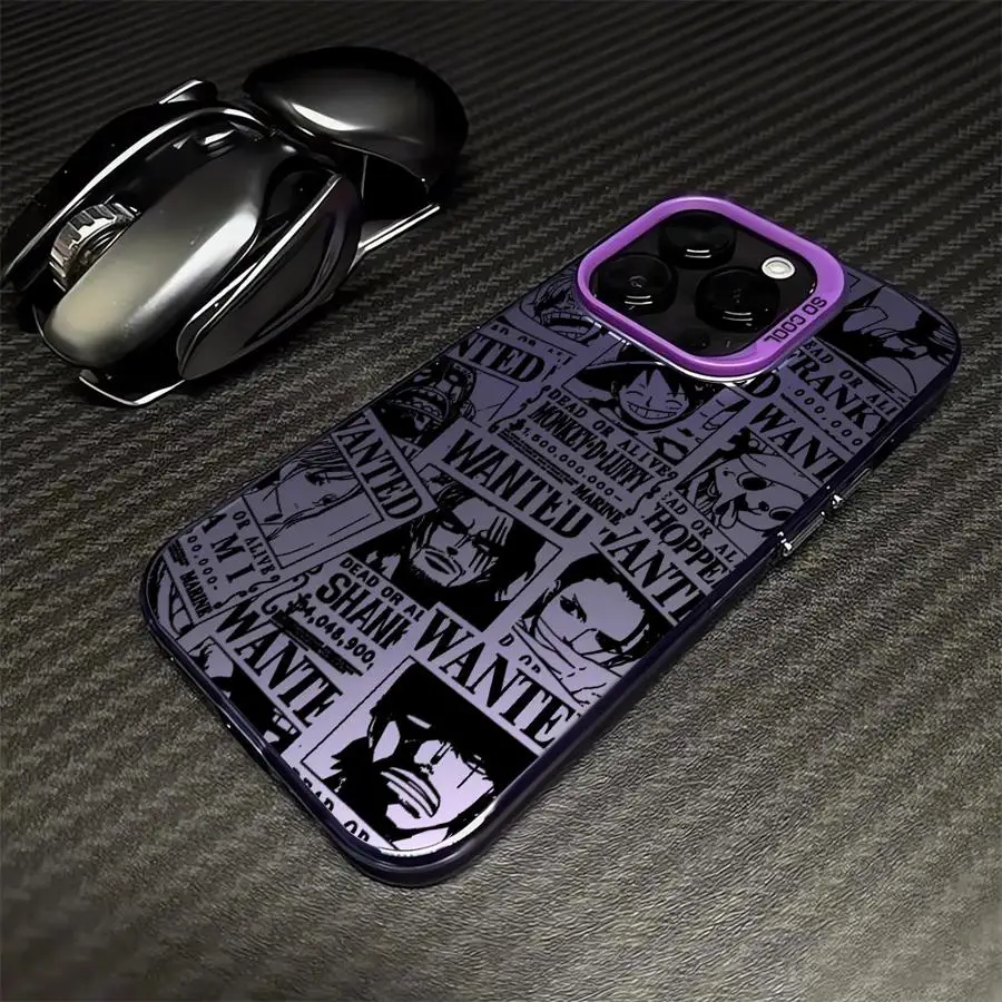 Soft Shell Handyhülle für iPhone 17 Air 14 15 16 Plus 11 12 13 Pro Max 16e One Piece Anime Monkey Luffy Zoro
