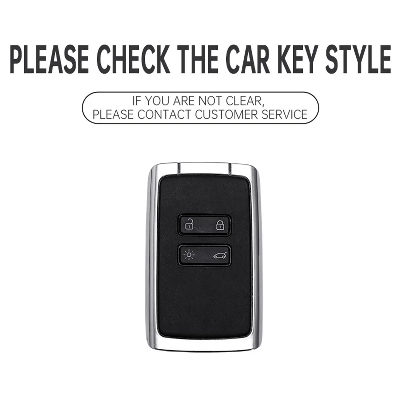 New Car Key Cover Case For Renault Koleos Kadjar Scenic Megane Sandero Espace Clio Captur Kangoo Laguna Talisman Twi Accessories