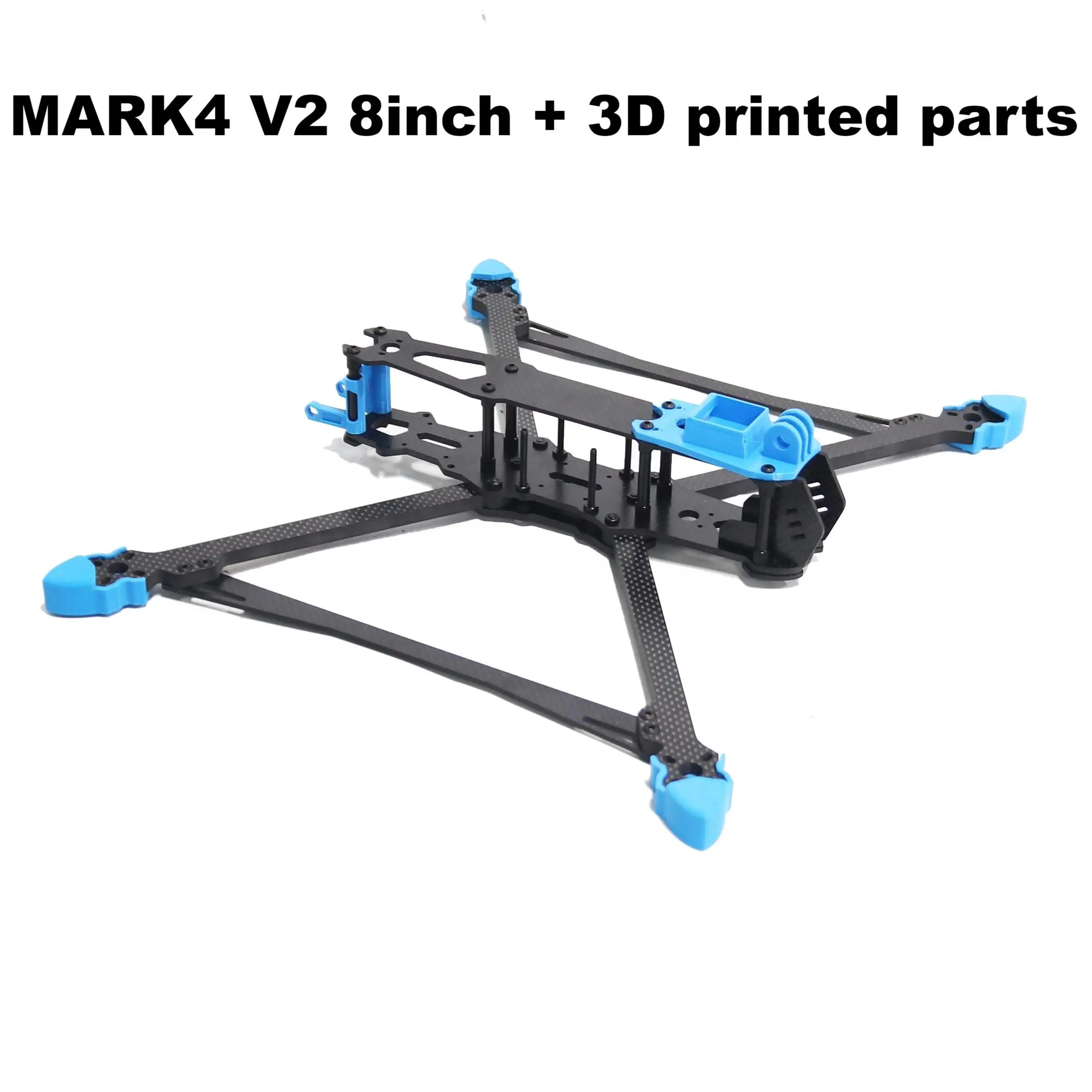 Angelto MARK4 V2 5 7 8 9 Controllo di volo da 10 pollici 45/60A 4INI ESC drone rack FPV fibra di carbonio PV Racing Drone Quadcopter Freestyle