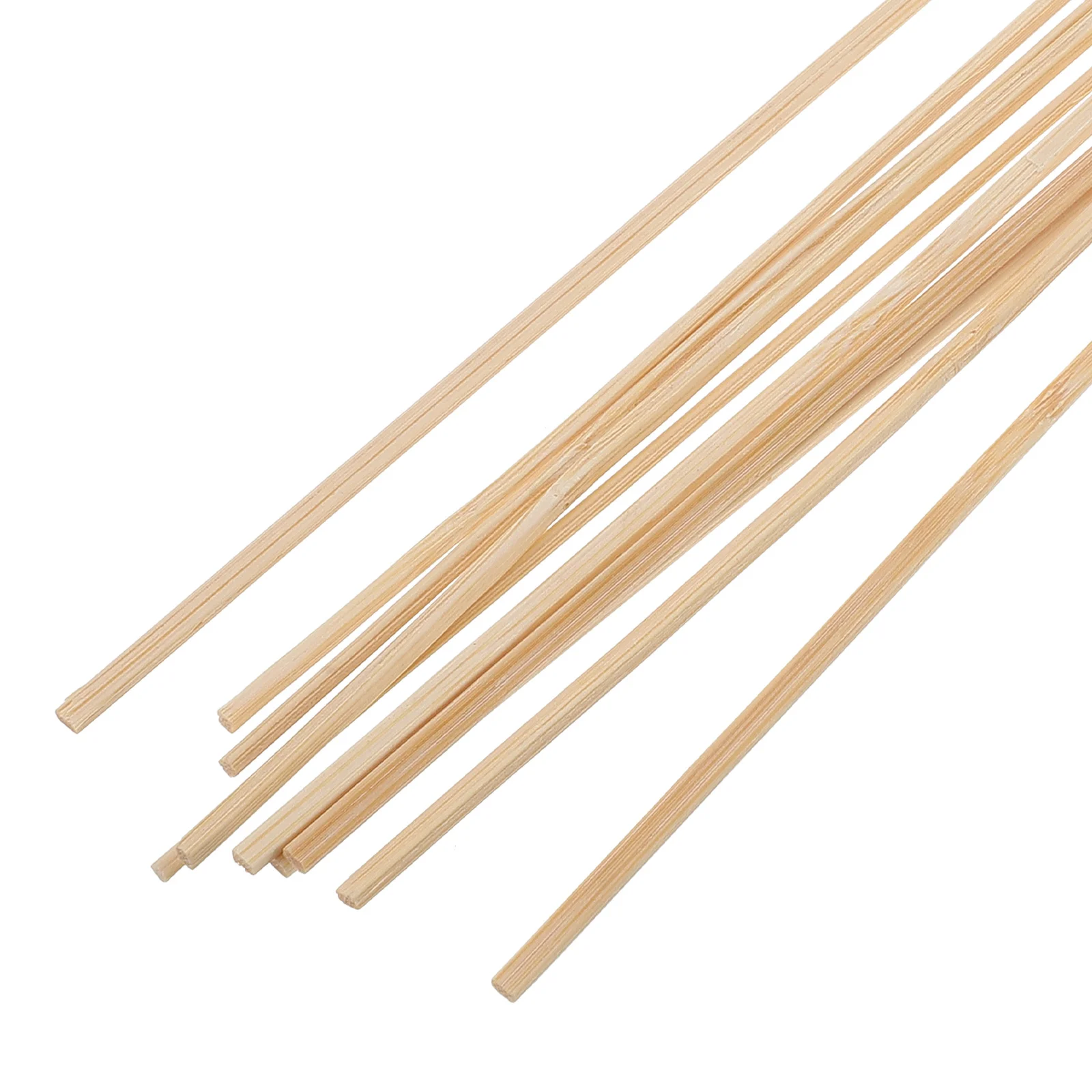 10Pcs DIY Kite Support Rods Bamboo Sticks for Kids Craft Projects Outdoor Flying Fun and Creativity Kite String