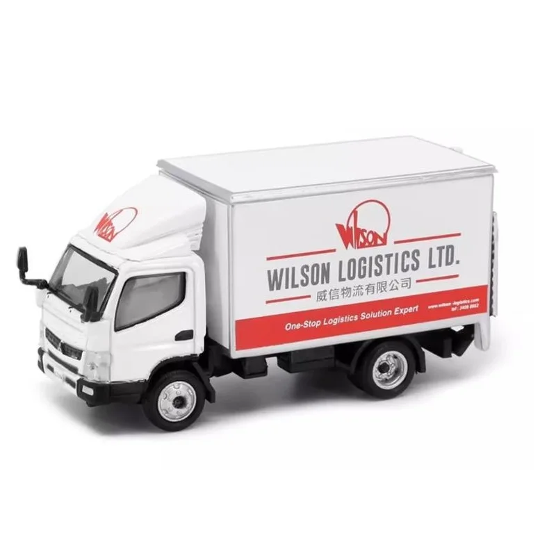 

Tiny 1:76 Fu-so Canter Wil-son Logistics Ltd NO.67 Alloy Simulation Model Car