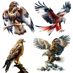 Three Ratels QN20 soaring eagle wall sticker art for home decoration