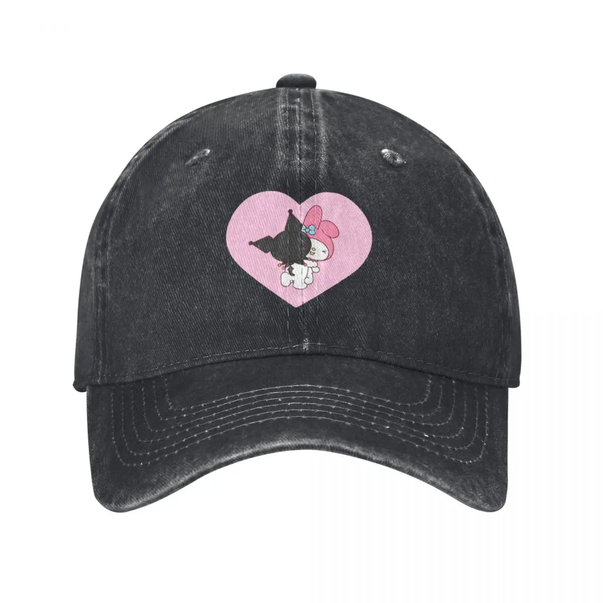 Kuromi And My Melody Baseball Cap Hunting Camping y2k Cool Hip Hop Hats Unisex Men Fashion Design Baseball Caps