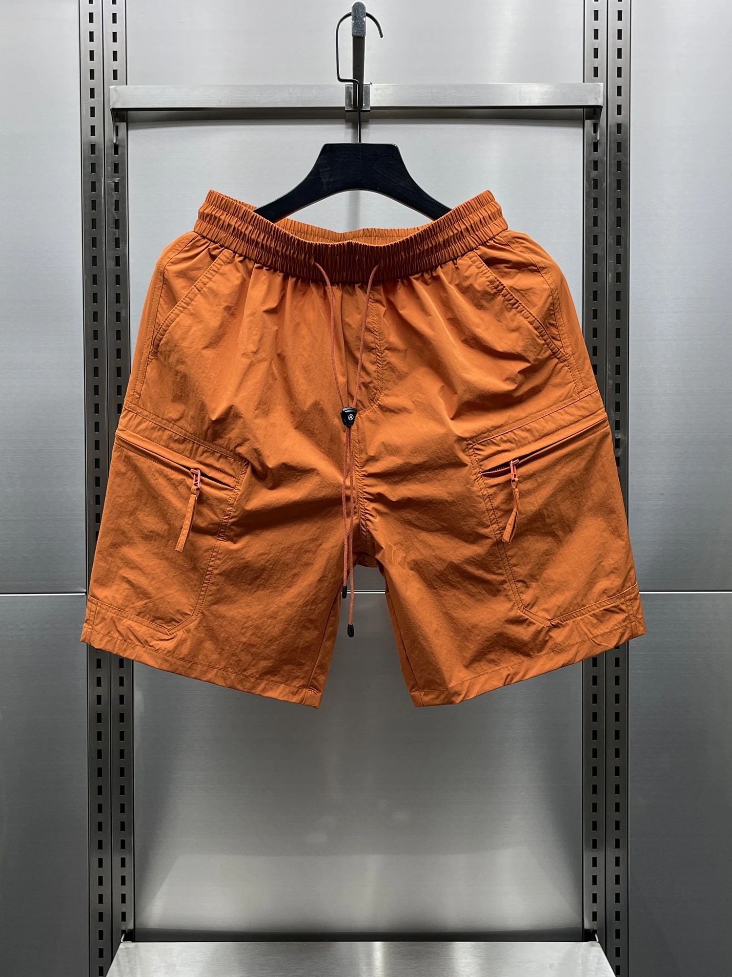 

Summer Thin Pure Color Men's Casual Loose Qui Dry ort Workwear Pants Beach Cargo orts Youth Faion High End Leisure