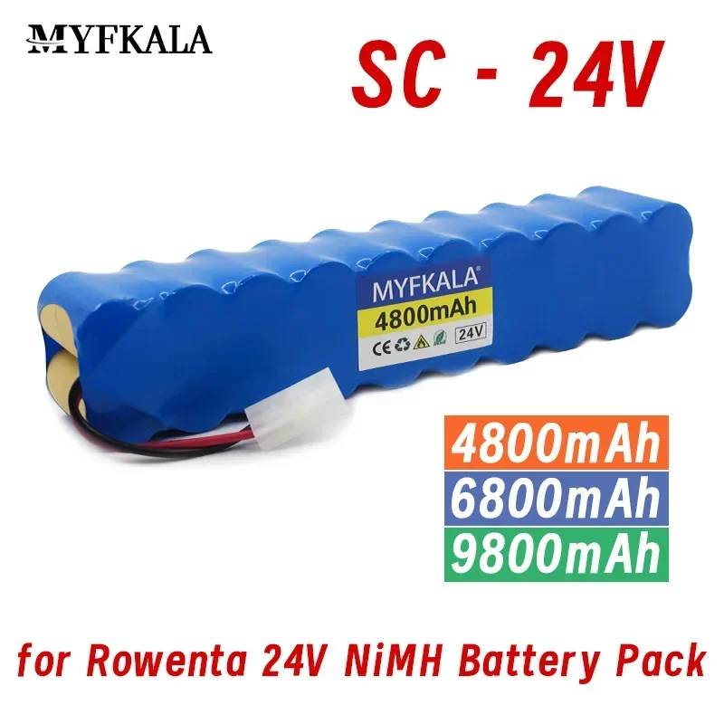 

Новинка, 9800 мАч, для Rowenta, 24 В, никель-металлогидридный аккумулятор, CD-пылесос Besen Air Force Extreme RH8770 RH8771WS RH877501 RH8779 RH877901