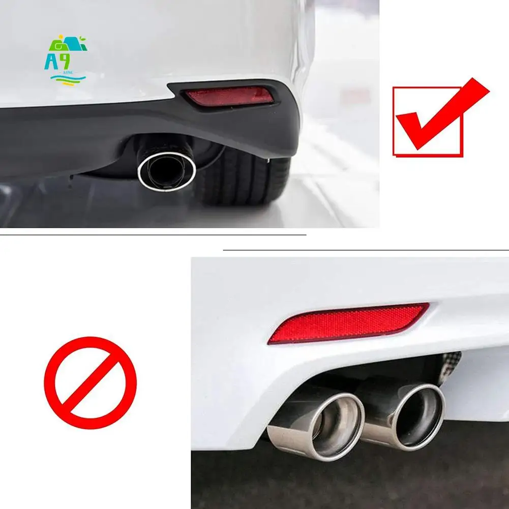 

A09E-Car ABS Chrome Rear Fog Lamp Decorative Frame Fog Lights Cover Trim For Toyota Camry 2018-2020
