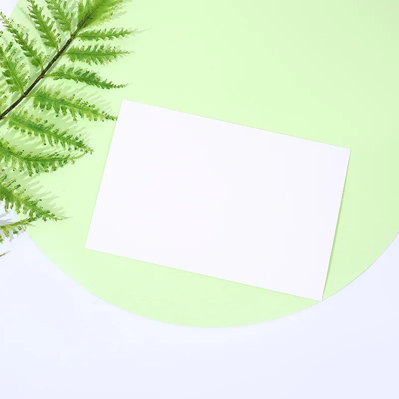 Kraft Paper Thank You Greeting Card Set