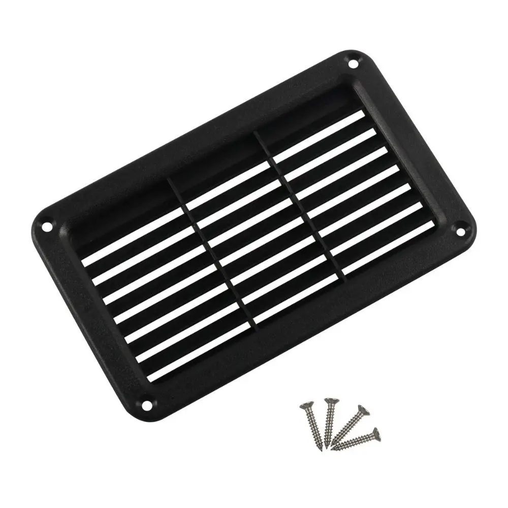 193x122mm Ventilation Blade Caravan Retrofit Marine Parts Vent Grill Cover Louvered Vents Boat