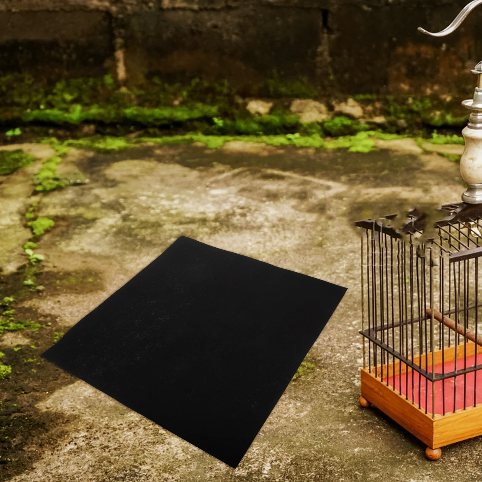 

30Pcs Bird Cage Liner Premium Felt Absorbent Pad with Leak Proof Backing Ideal for Cage Bottom Liners Pet Bird Care Products