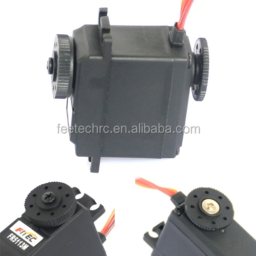 Feetech 13kg Analog Dual-axis Servo FR5113M  RC Servo Motor Metal Gears 180 Degree  for Rc Car/planes Scale Aircraft/drone