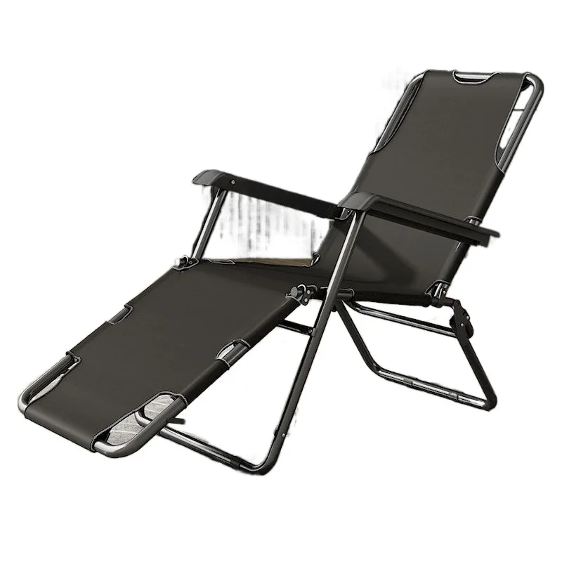 

Folding recliner can be sitting and lying down summer sleeping chair home folding bed