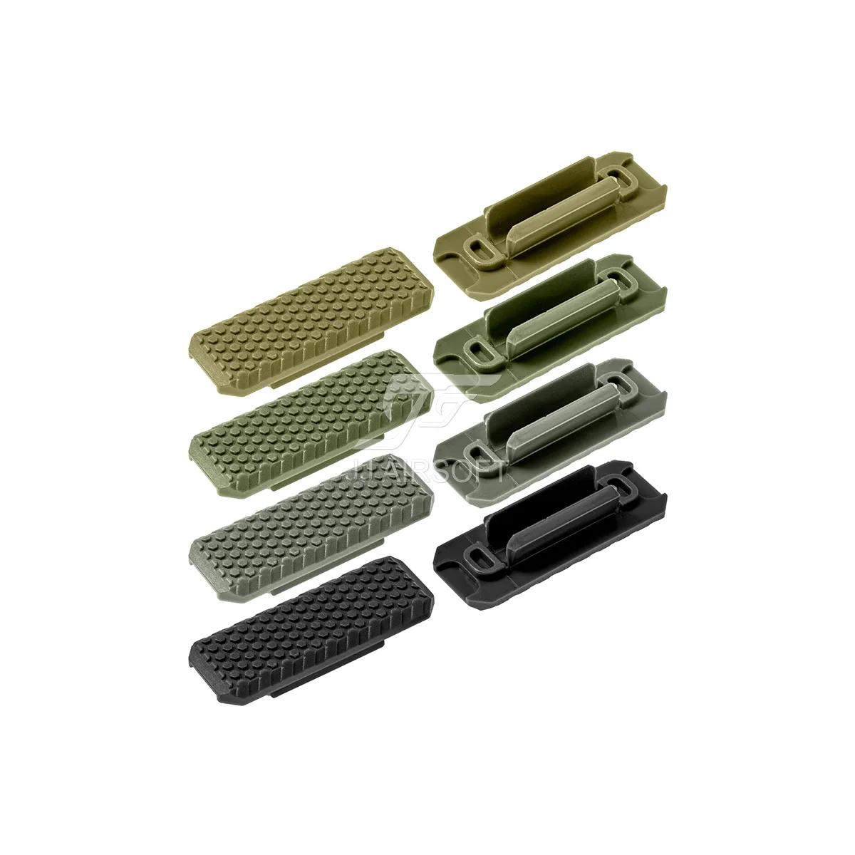 8-PC M-L Nylon Plastic Cover Set M-L Sizes Type-1 Type-2 Type-3 - Collection of 8pcs Protective Covers