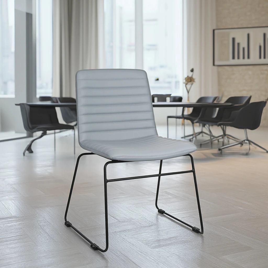 

Manufacture High Quality Durable Luxury Leisure Faux Leather Office Chair Visitor Meeting Chair