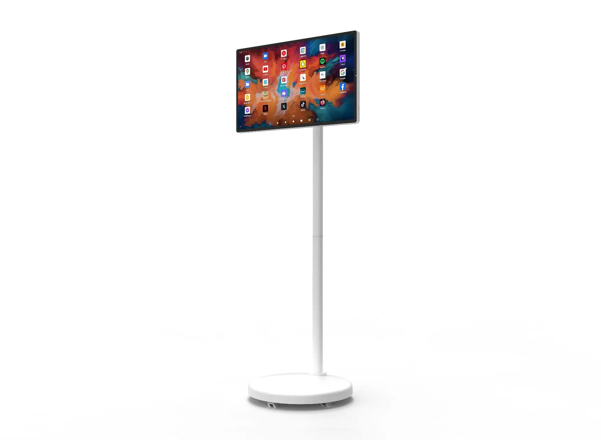 Girlfriend machine mobile TV, smart touch all-in-one machine, can be placed flat on a large screen