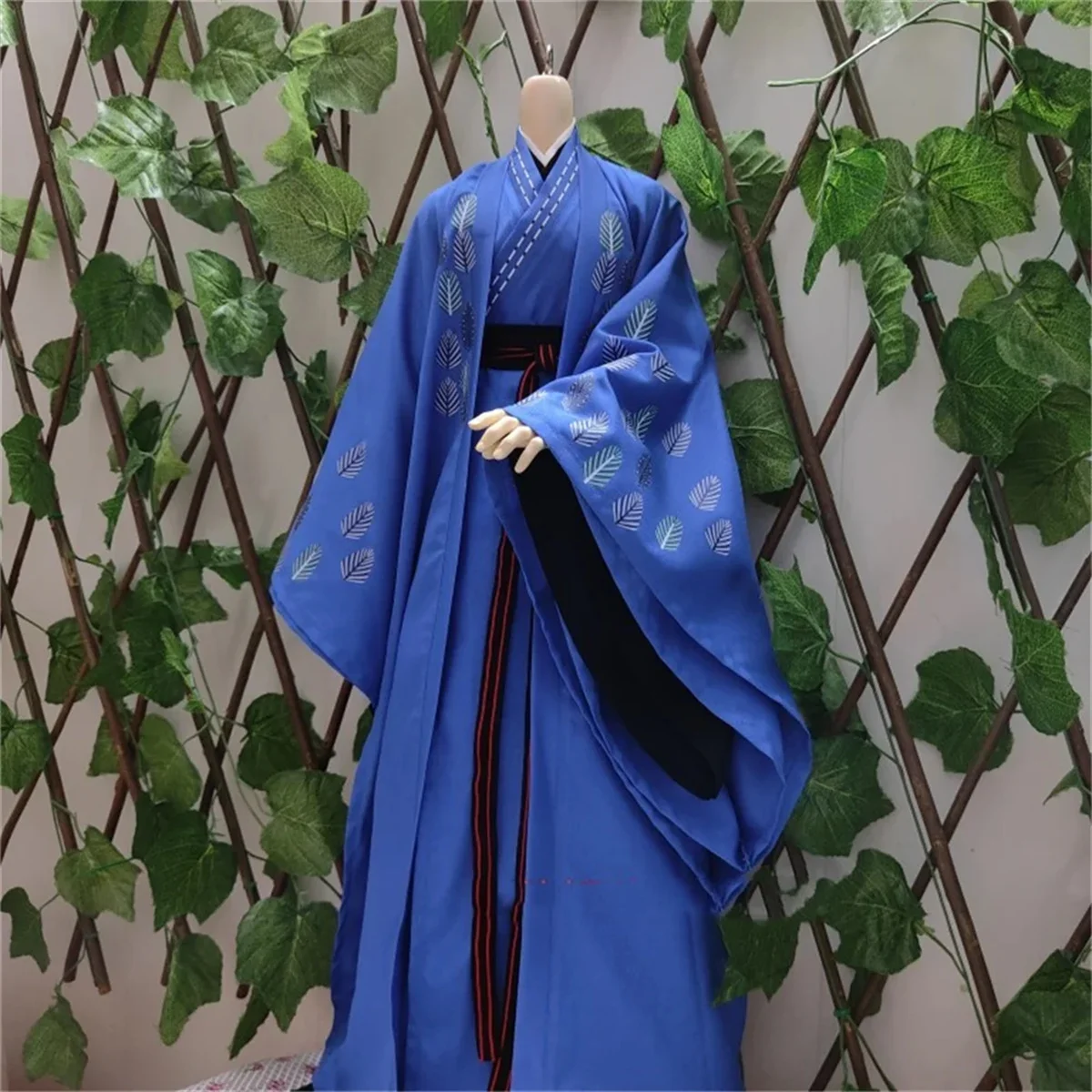 Customize Hanfu Dress1/6 Men Hanfu Chinese Ancient blue Suit  clothes Coat  Robe Model for 12inch Action Figure Body  AnimeToys