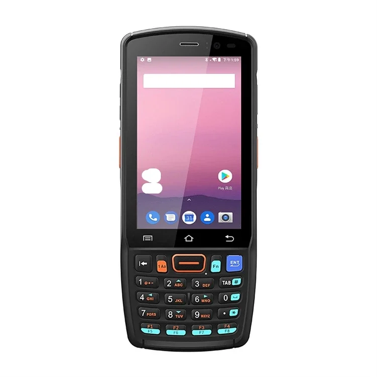 UROVO DT40 Qualcomm 4G NFC Android 9 IP67 Водонепроницаемый логистический инвентарь Сканер штрих-кода Warehouse Industri Прочный КПК