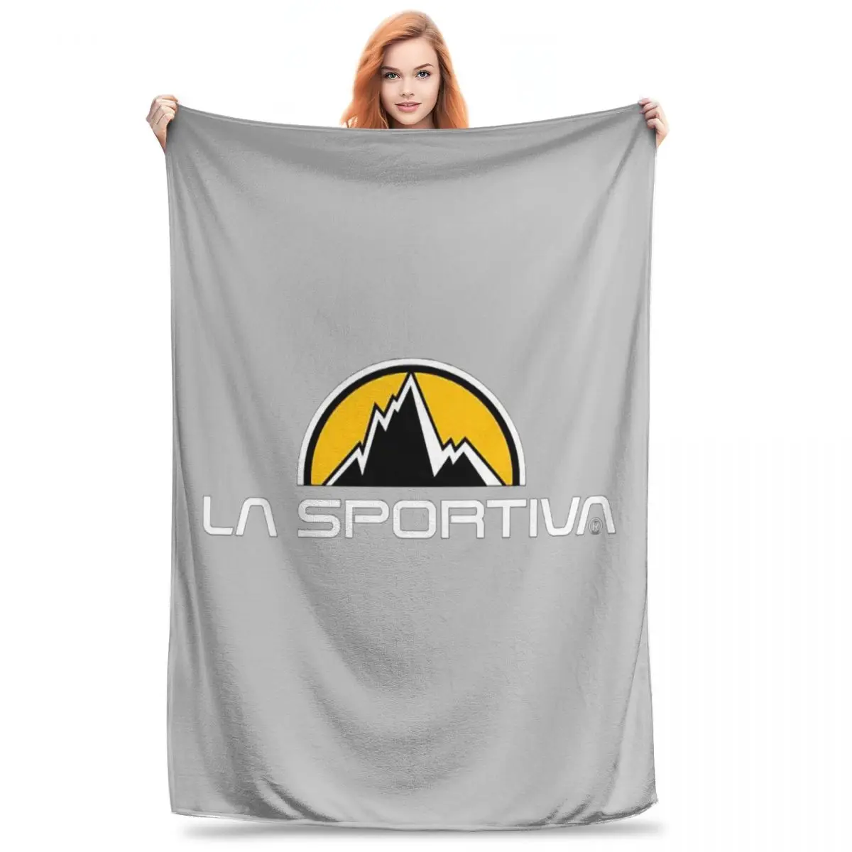 La Sportiva Merch Blanket Fleece Portable Sofa Throw Blankets For Home Bedroom Travel Throws Bedspread Quilt