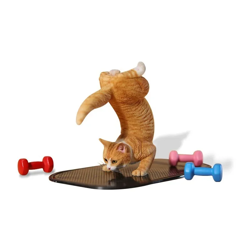 

Yoga cat 2.0 model, creative cute pet peripheral gift ornament figure