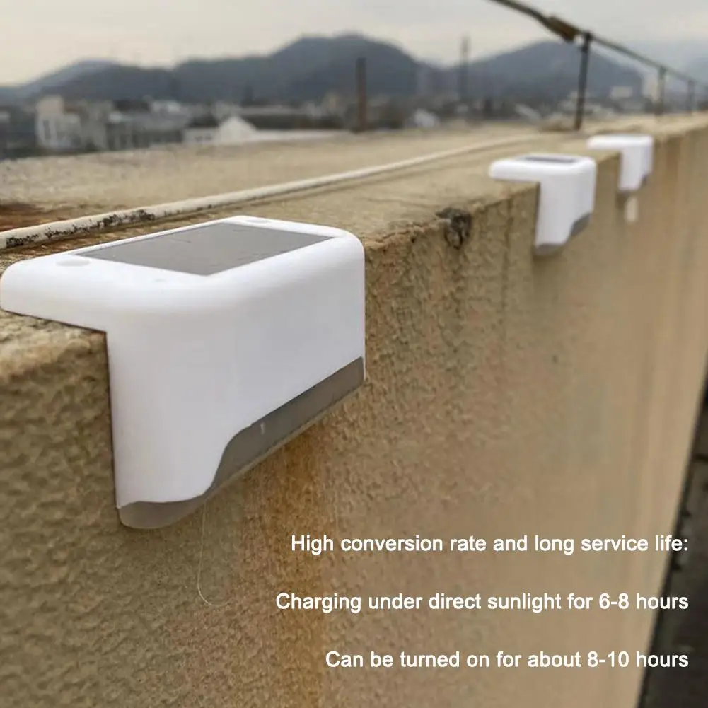 Outdoor Solar Staircase Light Courtyard Railing Decoration Landscape LED Lights Efficient Energy-saving Waterproof Solar Light