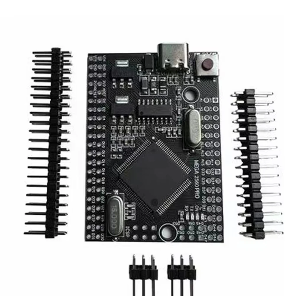 

(A32M) Mega2560 Pro ATmega2560-16AU USB CH340G Интеллектуальная электронная плата для разработки с интерфейсом TYPE C