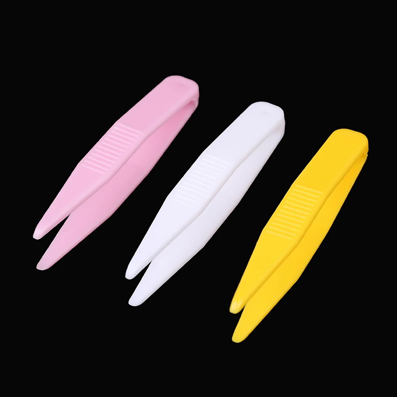 10pcs Plastic Beads Tweezer for Model Building Puzzle Kids Children Toys Clamp Clip Forceps Accessories Tools  