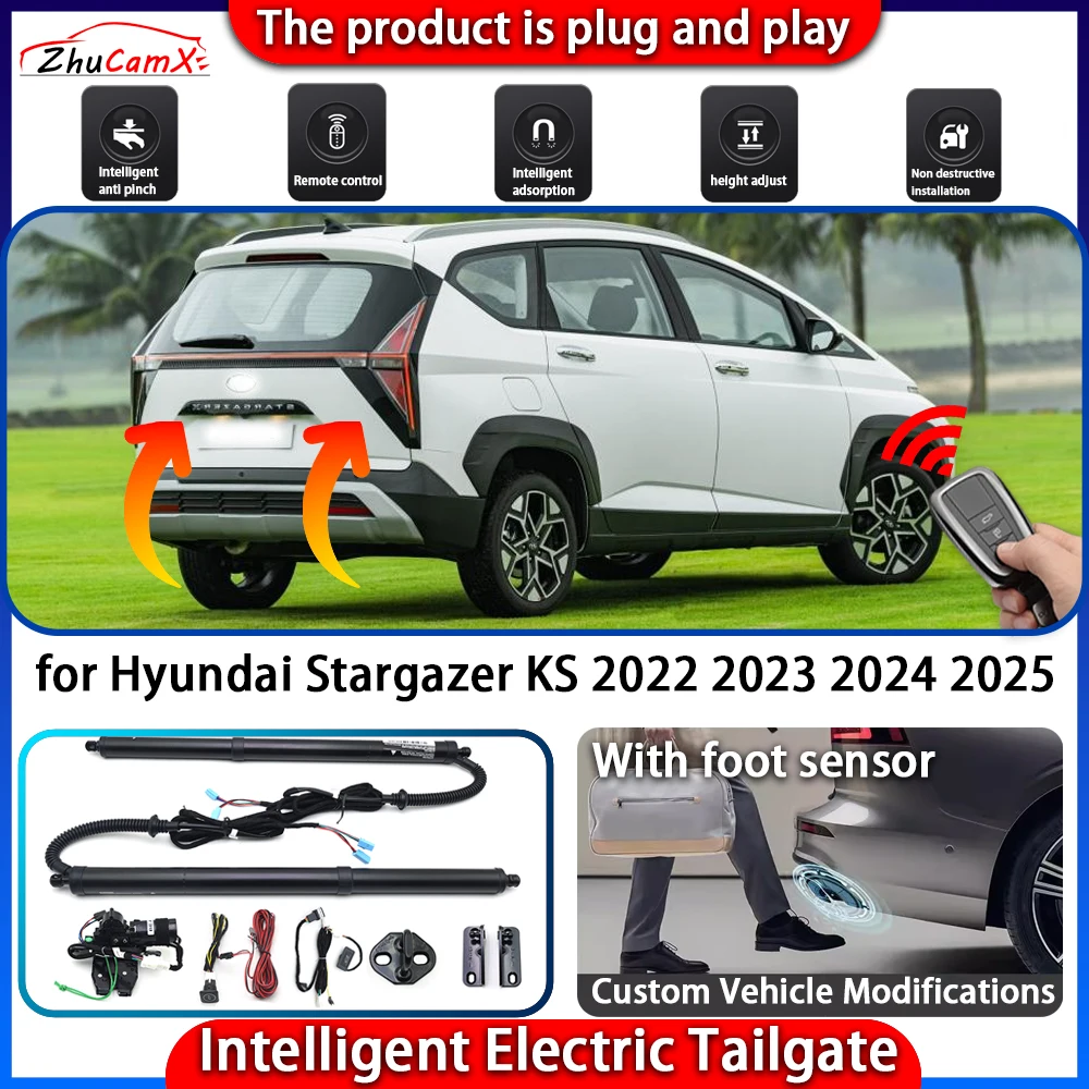 

Smart Powered Tailgate System for Hyundai Stargazer KS 2022 2023 2024 2025 Automatic Intelligent Electric Trunk Lift Control Kit