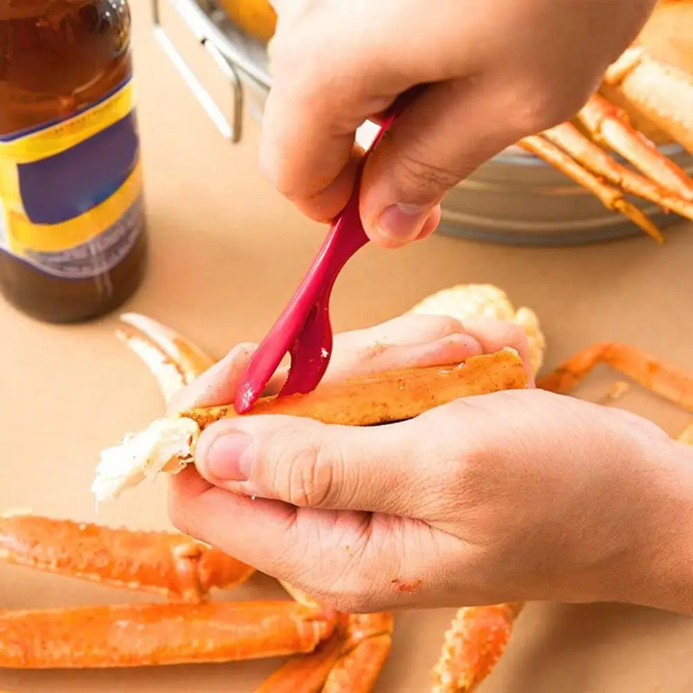 Caranguejo Escolha Ferramenta Caranguejo Reutilizável Cracker Compact Seafood Preparação Prático Crab Cracker Seafood Tools Set