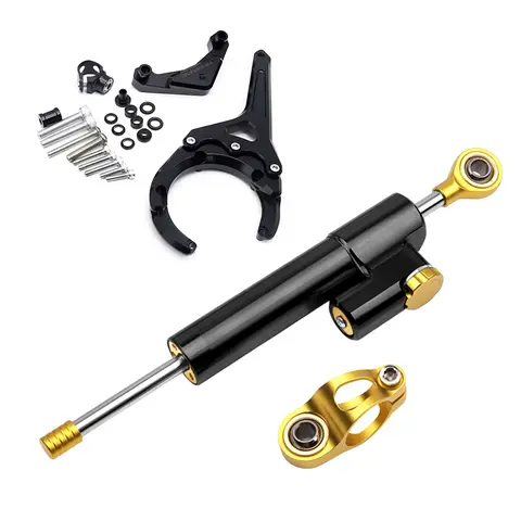 스즈키 GSX-S1000 2016-2024 오토바이 GSXS1000 2017 2018 2019 2020 2021 2023 스티어링 댐퍼 장착 브래킷 키트 안정화