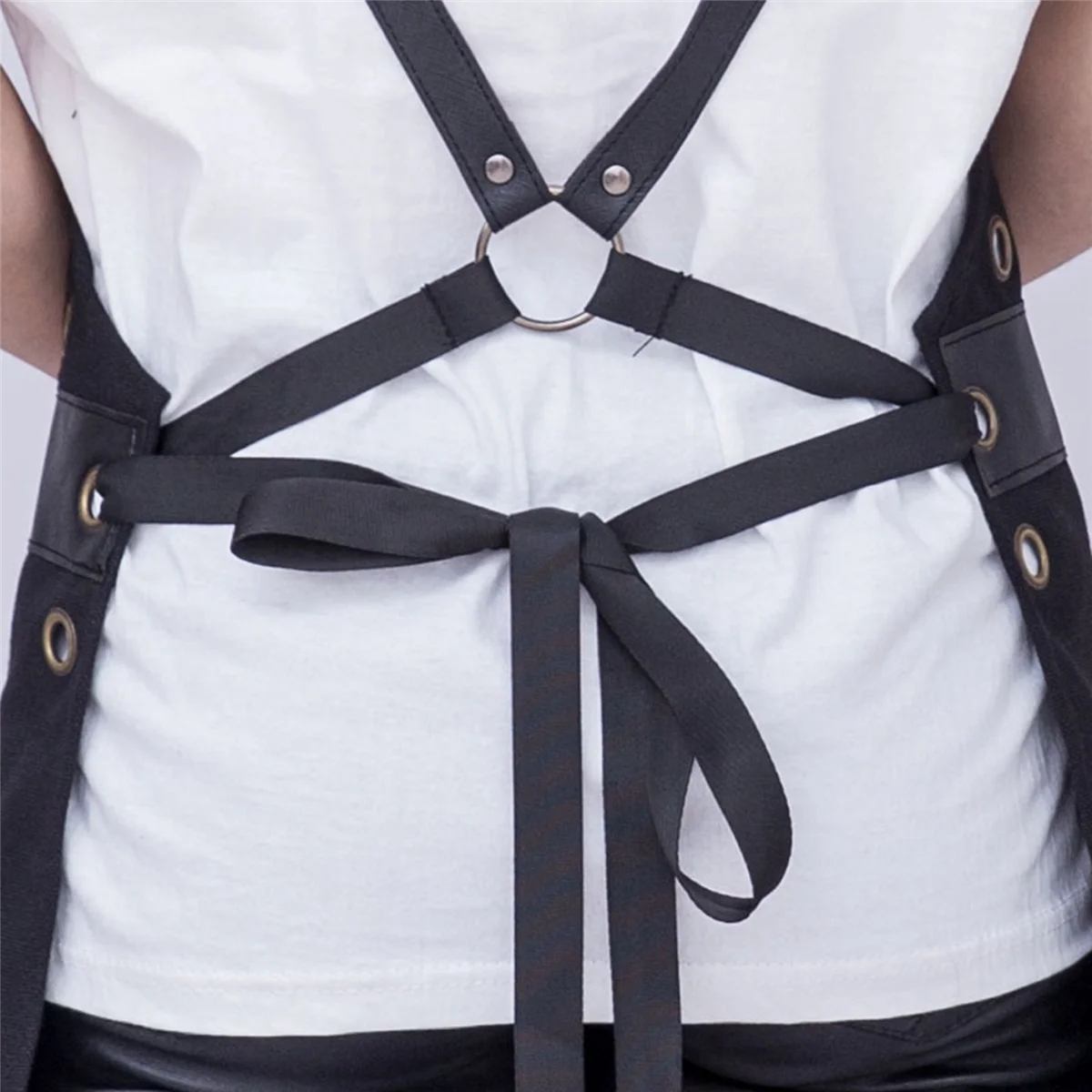 AB43-4X صالونات تصفيف الشعر الأسود كيب لقص الشعر المئزر أكسفورد بوغا الحلاق جيب قص الشعر الصباغة الرأس