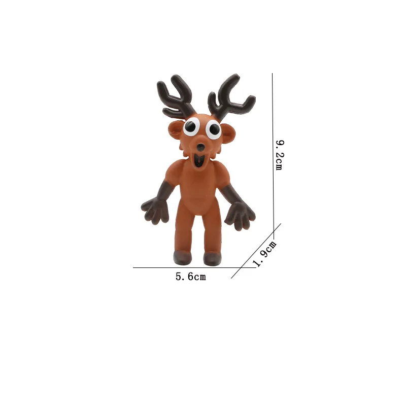 2026 ใหม่ 10 ชิ้น ตัวละครจากเกมสยองขวัญ 99 คืนในป่า กวาง แพะ นกฮูก นักเดินทาง ของตกแต่งและฟิกเกอร์