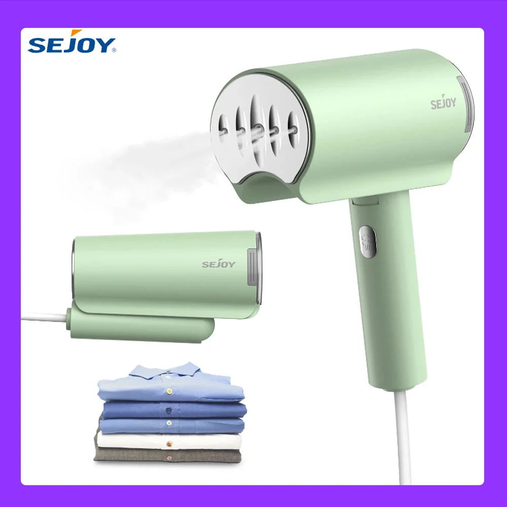 

SEJOY Garment Steamers Iron for Home Travel Electric Hanging Steam Cleaner Mite Removal handheld Steamer Garment Ironing Clothes