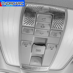 Car Accessories Roof Reading Lamp Light Speaker Cover Trim Audio Sticker For Mercedes Benz CLS W218 CLS260 300 320 350 2012-2017